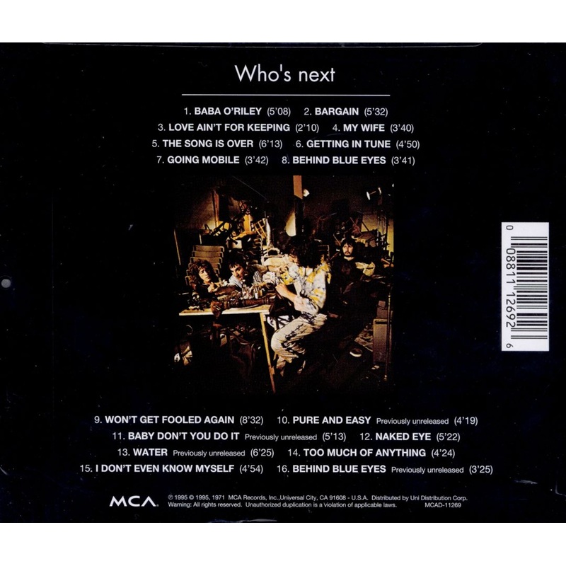 Who’s Next [Bonus Tracks]