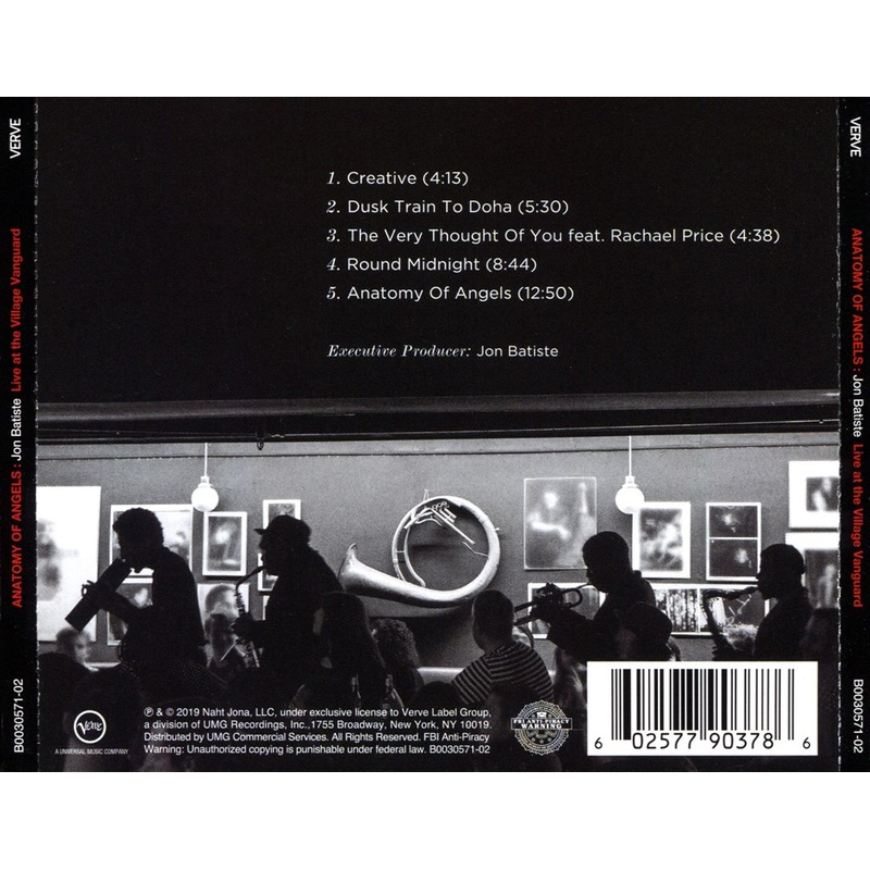Anatomy of Angels: Live at the Village Vanguard