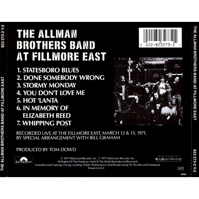 At Fillmore East
