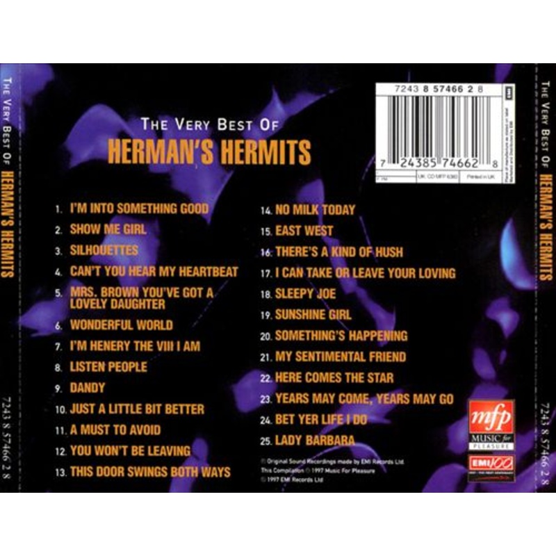 Very Best of Herman’s Hermits [Music for Pleasure 1997]