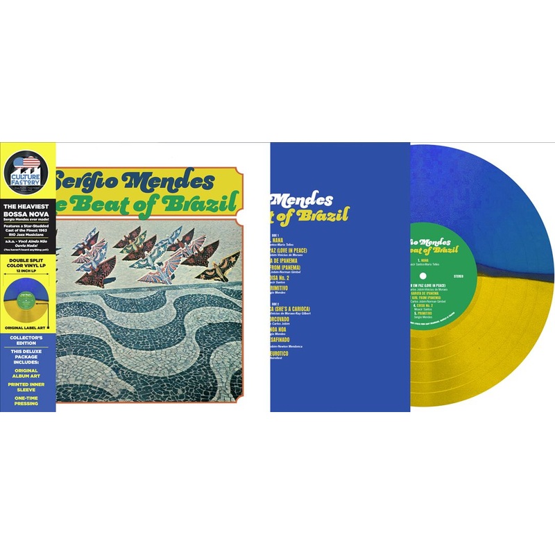 Beat of Brazil [Translucent Blue & Yellow Vinyl]