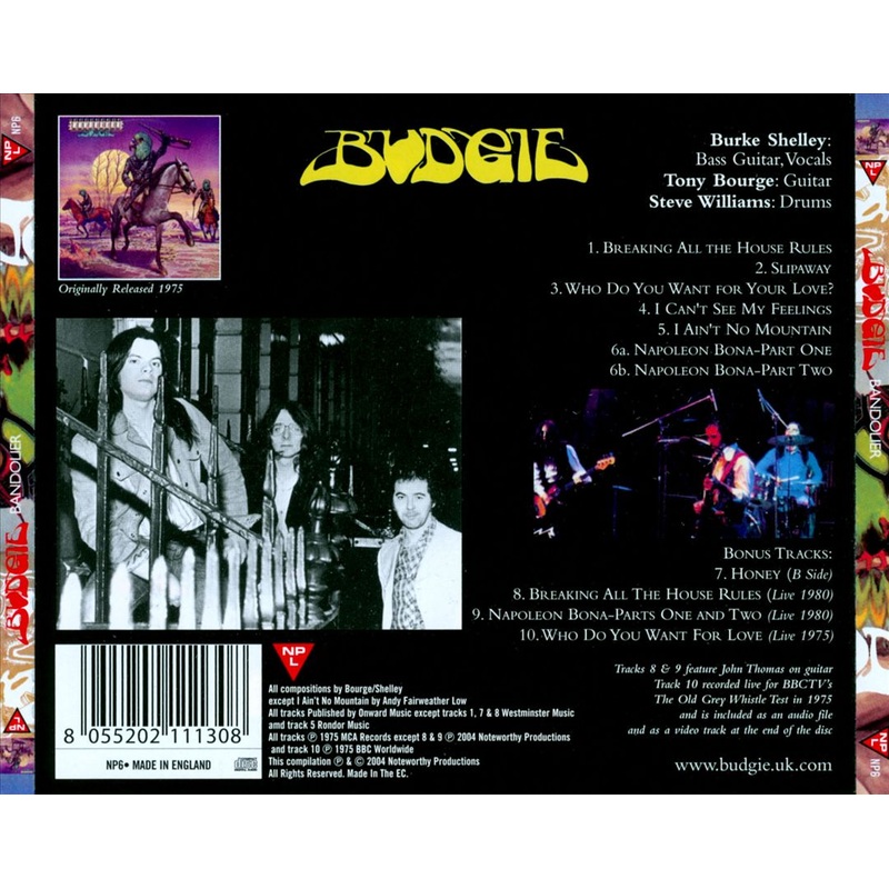 Bandolier [Bonus Tracks]