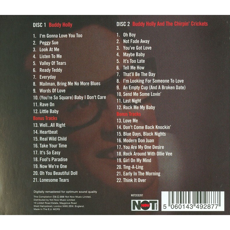 Very Best of Buddy Holly [Not Now]