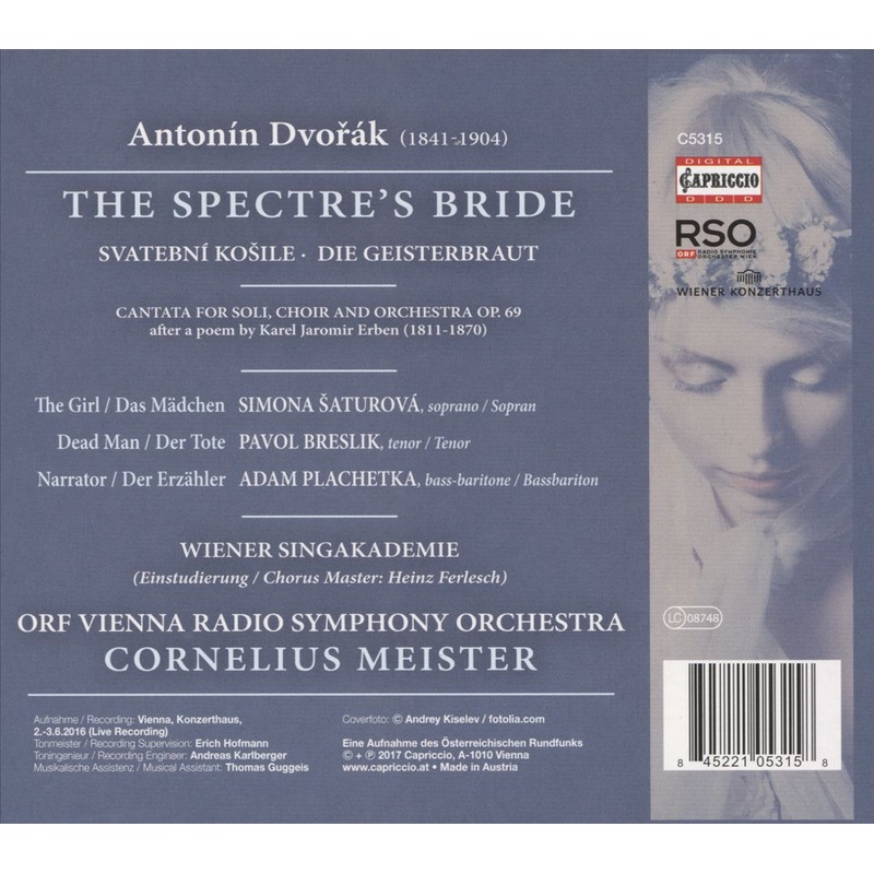 Antonn Dvork: The Spectre’s Bride