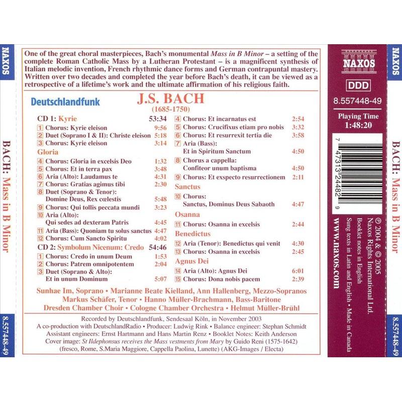 Bach: Mass in B minor