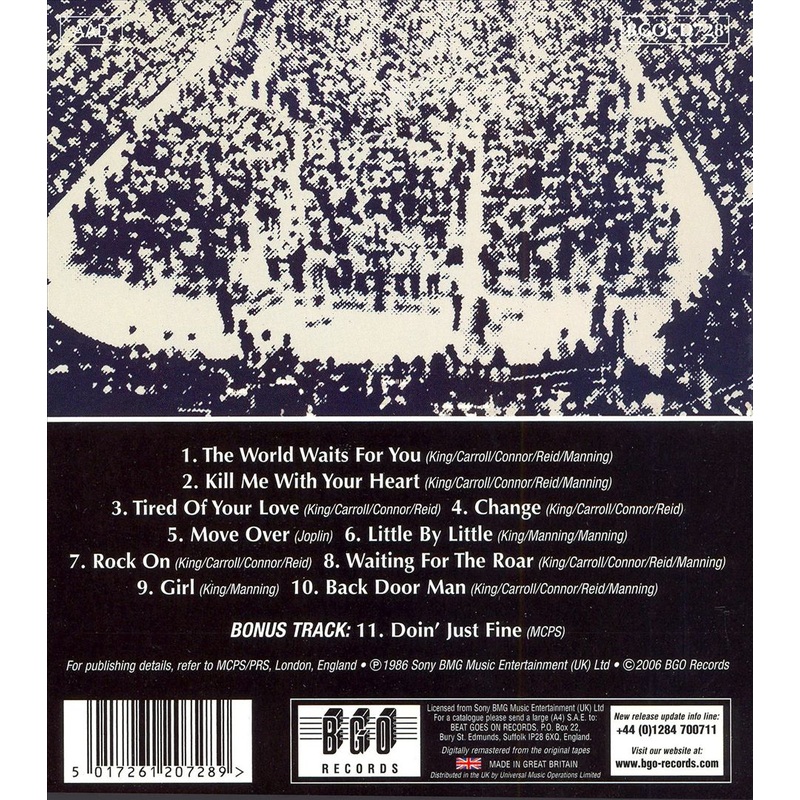 Waiting for the Roar [UK Bonus Track]