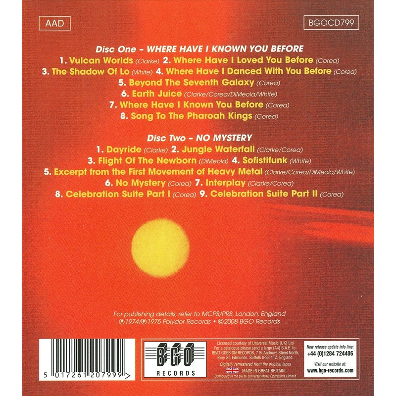 Where Have I Known You Before/No Mystery