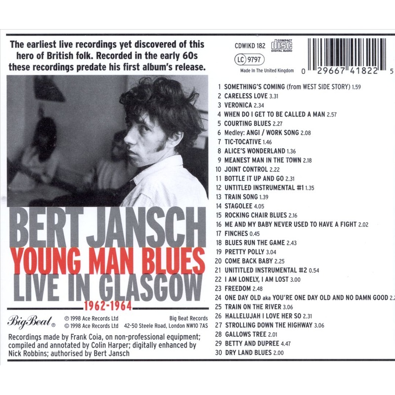 Young Man Blues: Live in Glasgow 1962-1964