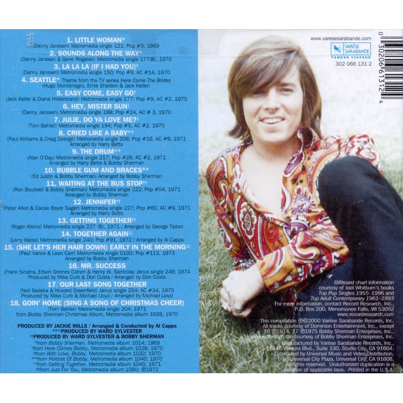 Very Best of Bobby Sherman [Varese]