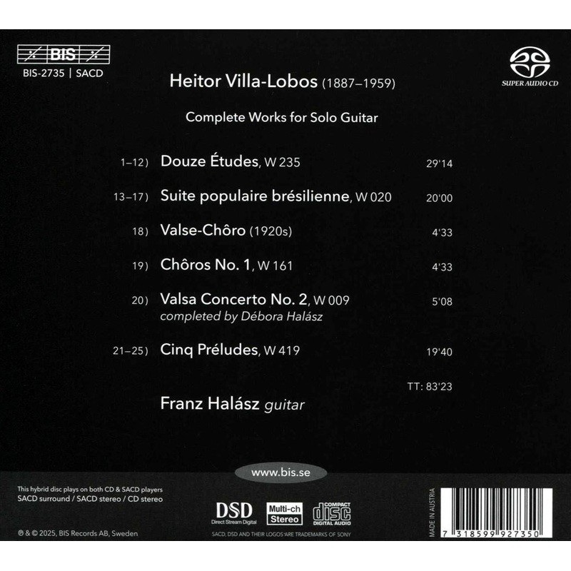 Villa-Lobos: The Complete Solo Works