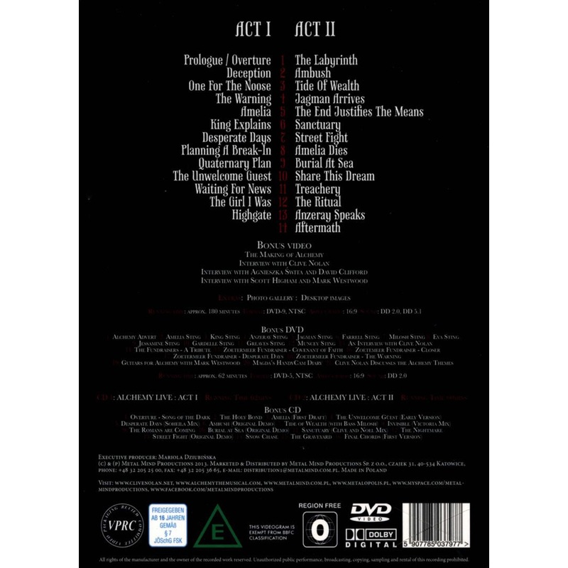 Alchemy Live: Do You Believe…? [Bonus CD/DVD]