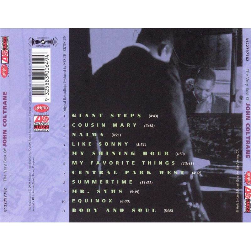Very Best of John Coltrane [Rhino]