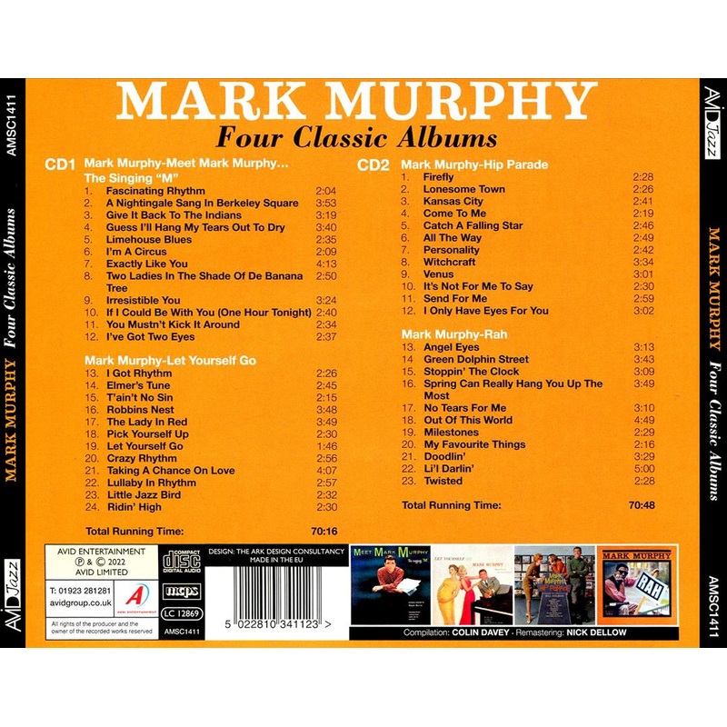 4 LPs on 2 CDs