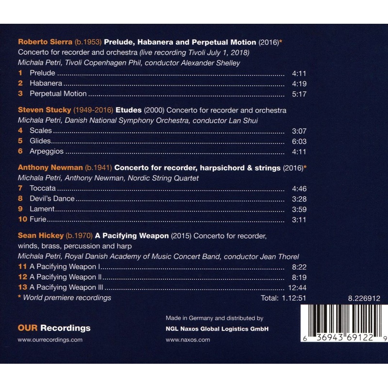 American Recorder Concertos