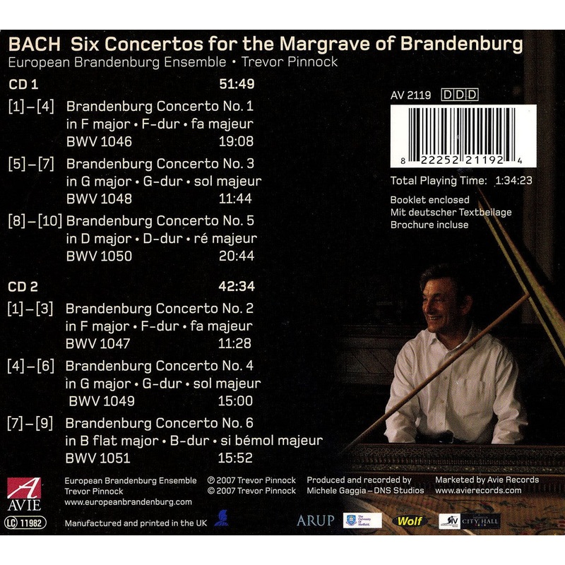 Bach: Six Concertos