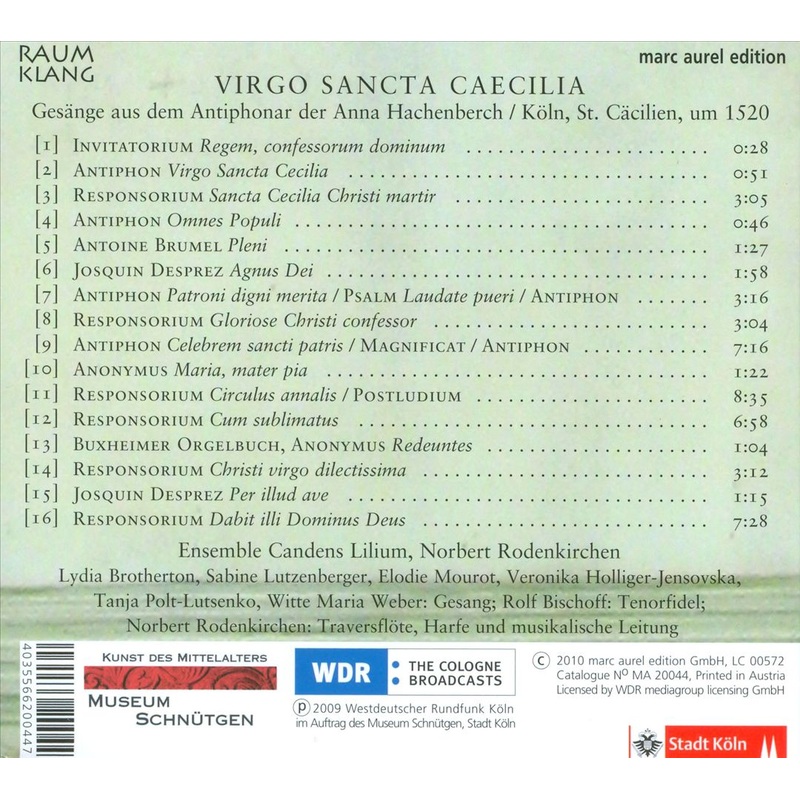 Virgo Sancta Caecilia