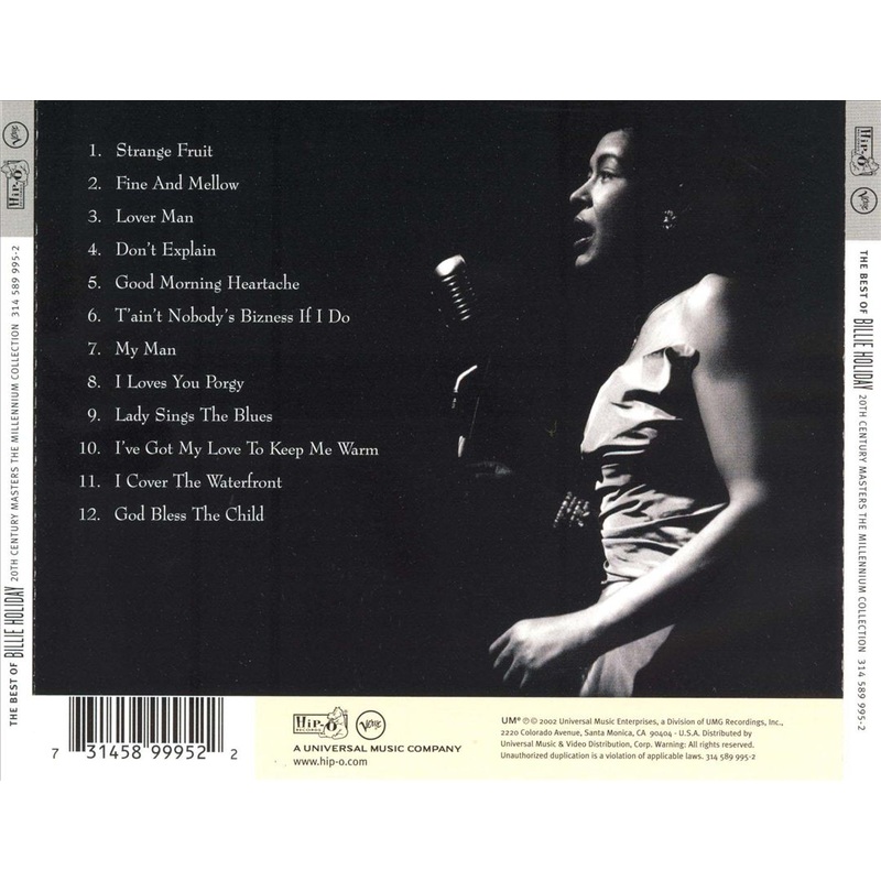 20th Century Masters – The Millennium Collection: The Best of Billie Holiday