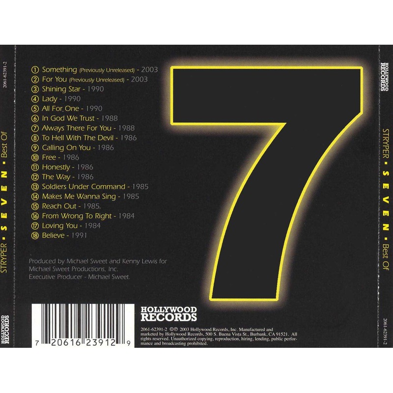 7: The Best of Stryper