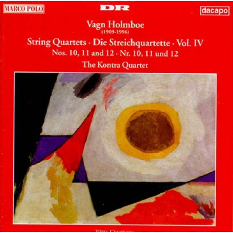 Vagn Holboe: String Quartets, Vol. 4