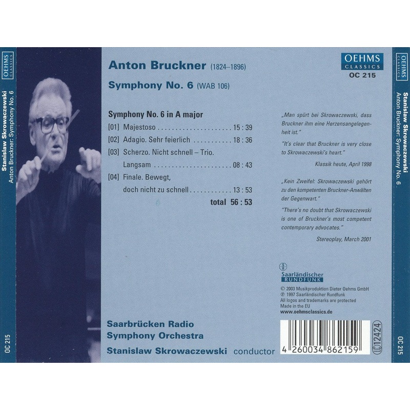 Anton Bruckner: Symphony No. 6