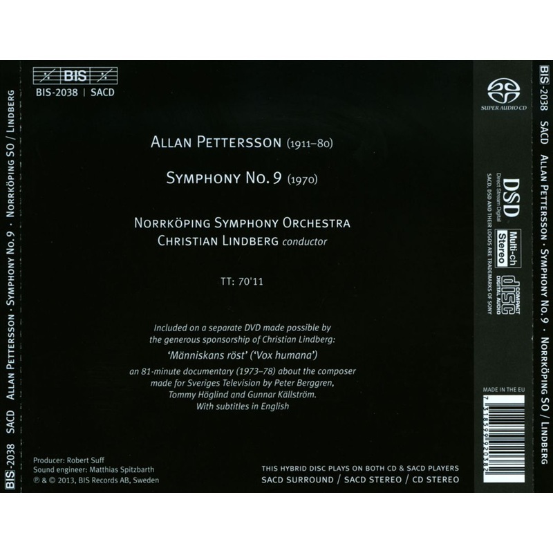 Allan Pettersson: Symphony No. 9