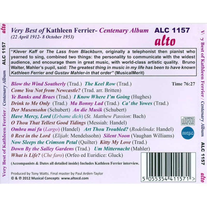 Very Best of Kathleen Ferrier: Centenary Collection