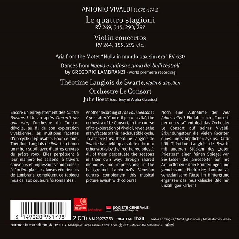 Antonio Vivaldi: Le Quattro Stagioni