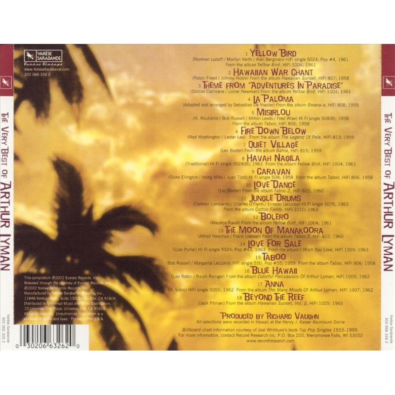Very Best of Arthur Lyman