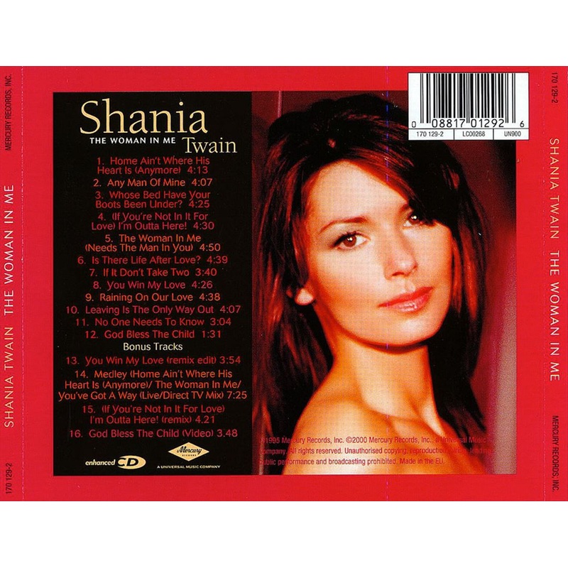 Woman in Me [UK Bonus Tracks]