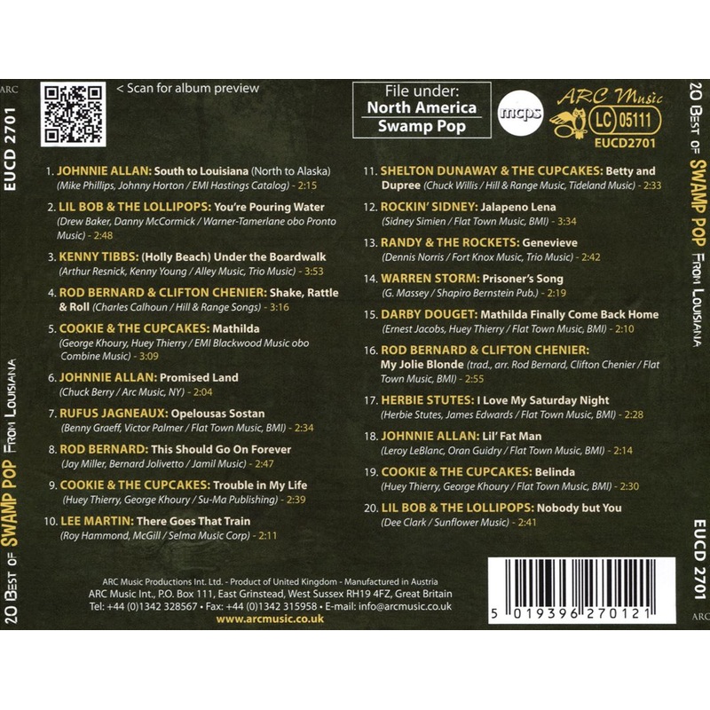 20 Best of Swamp Pop