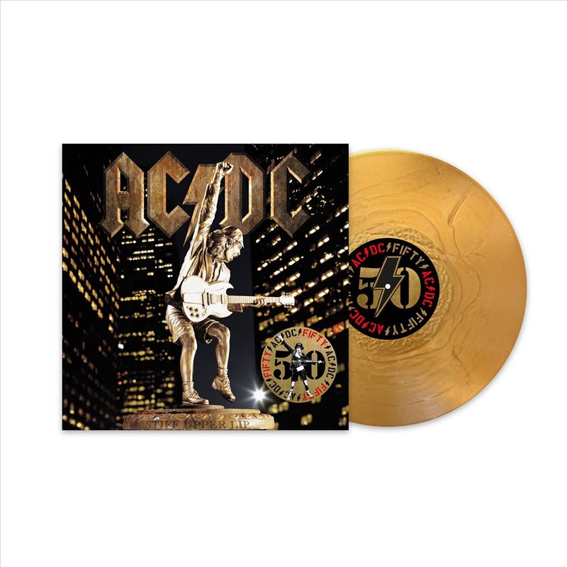 Stiff Upper Lip [50th Anniversary Gold Vinyl]