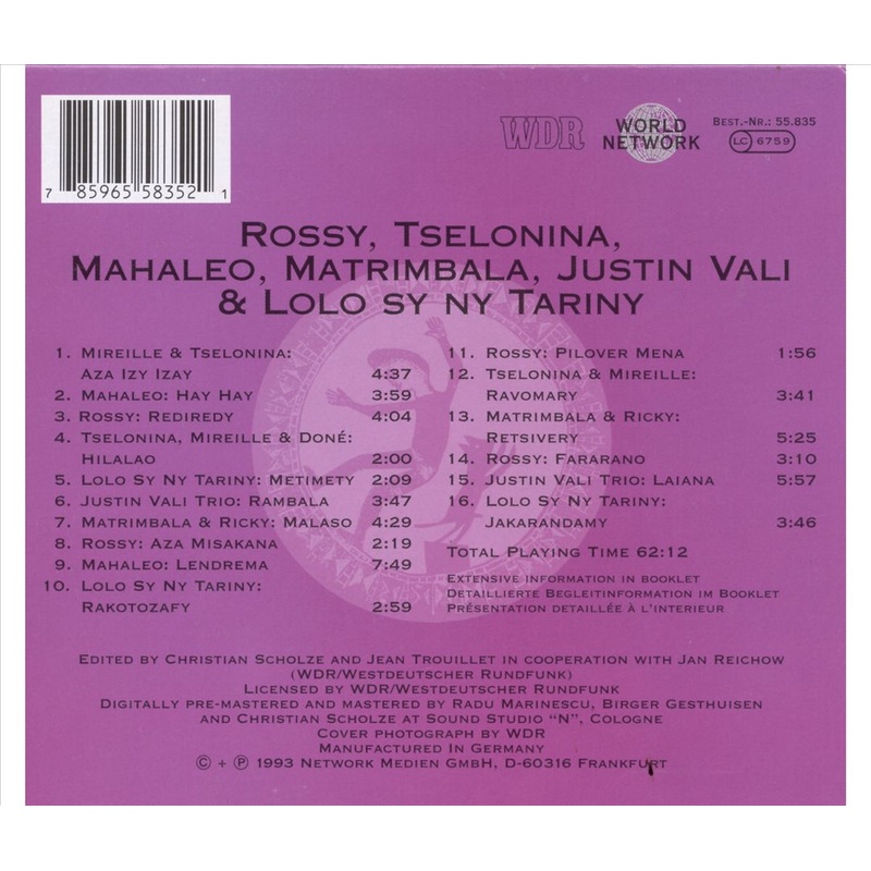 World Network, Vol. 18: Madagascar: Music of Madagascar