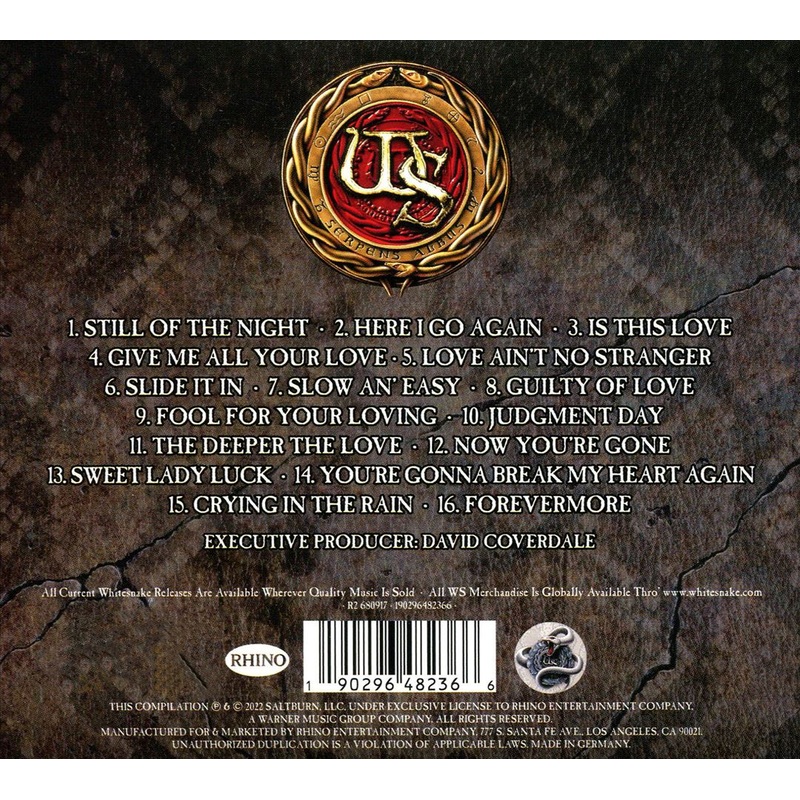 Whitesnake’s Greatest Hits