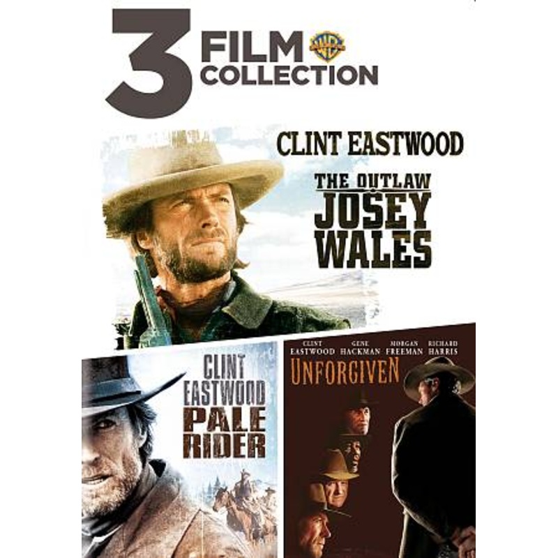 3 FILM COLLECTION: THE OUTLAW JOSEY WALES / PALE RIDER / UNFORGIVEN