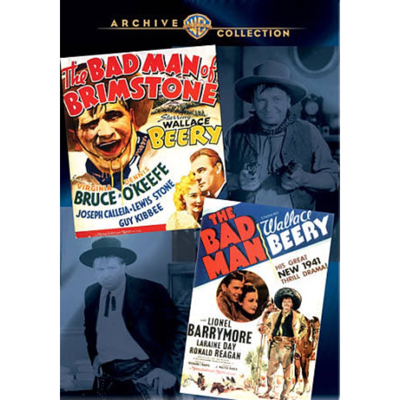 Wallace Beery Double Feature: The Bad Man of Brimstone/The Bad Man