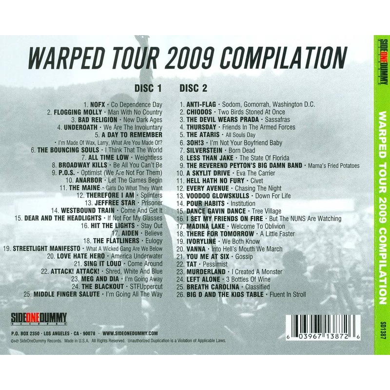 Warped Tour: 2009 Compilation
