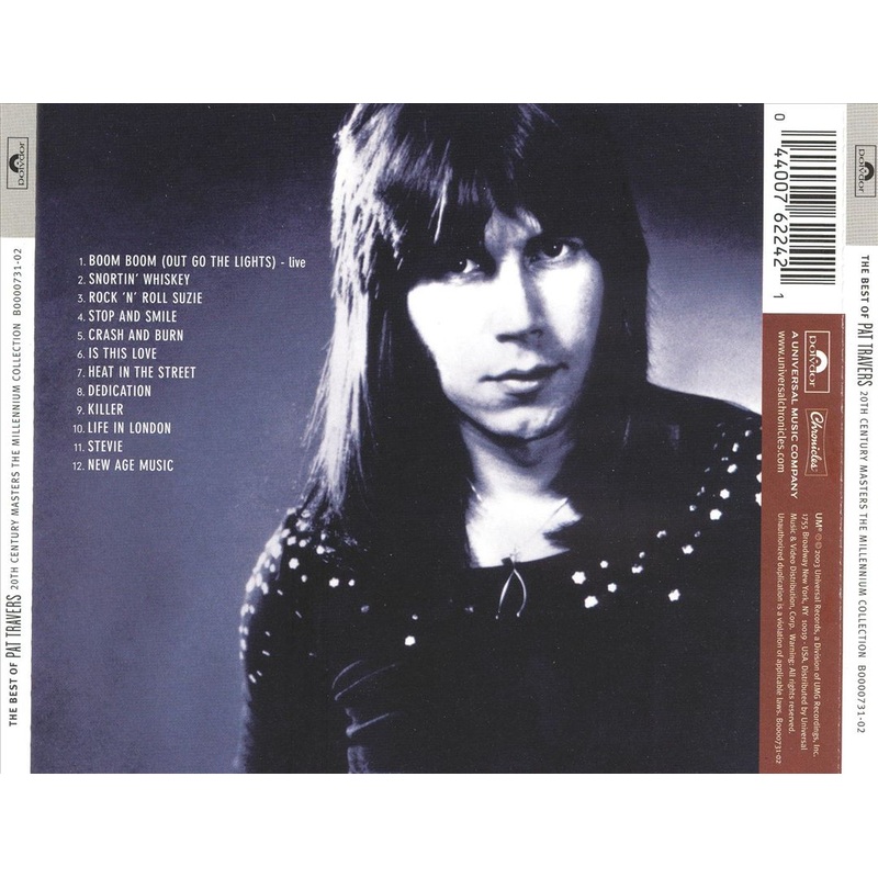 20th Century Masters – The Millennium Collection: The Best of Pat Travers