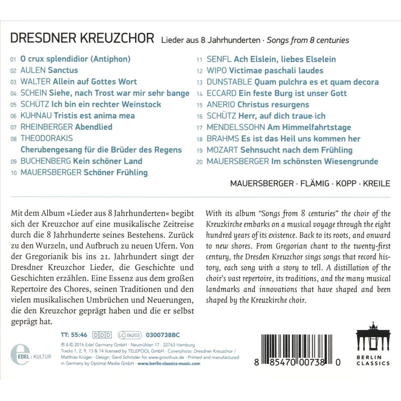 800 Jahre: Lieder aus 8 Jahrhunderten