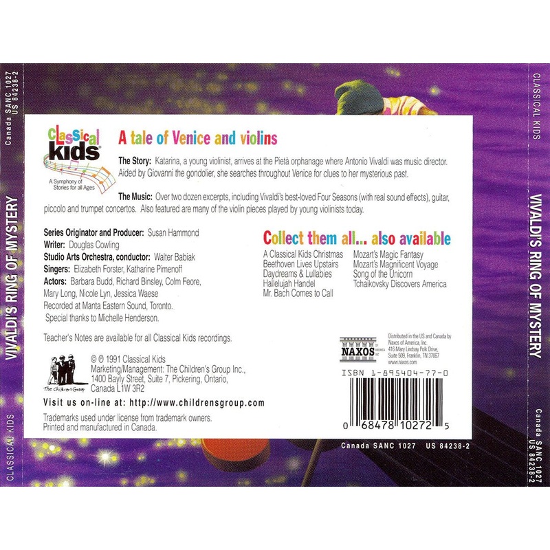 Vivaldi’s Ring of Mystery [2006]