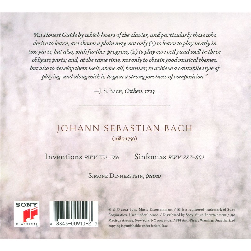 Bach: Inventions & Sinfonias