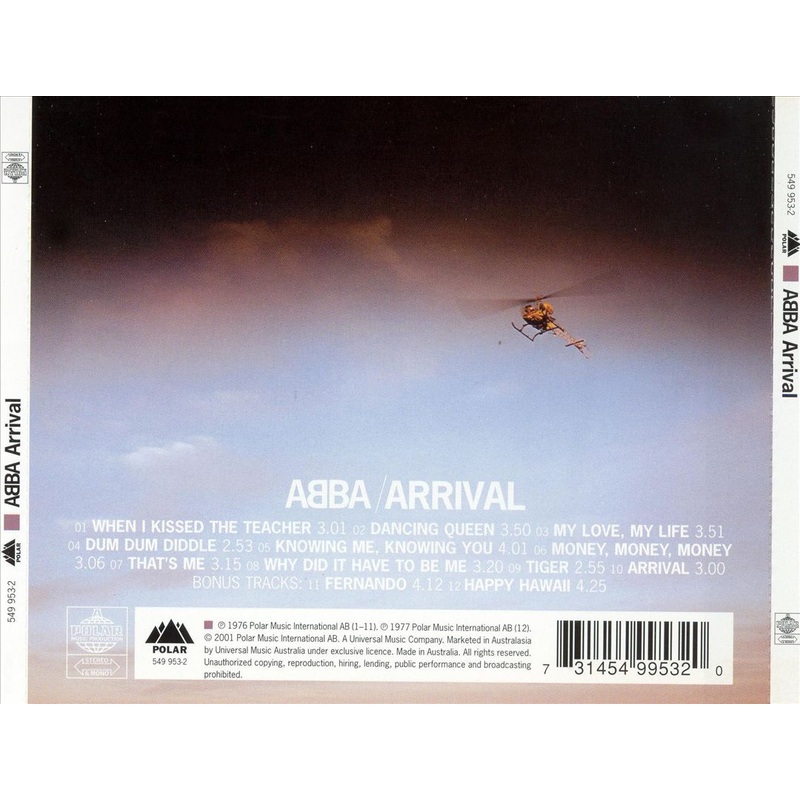 Arrival [Import Bonus Tracks 2001]