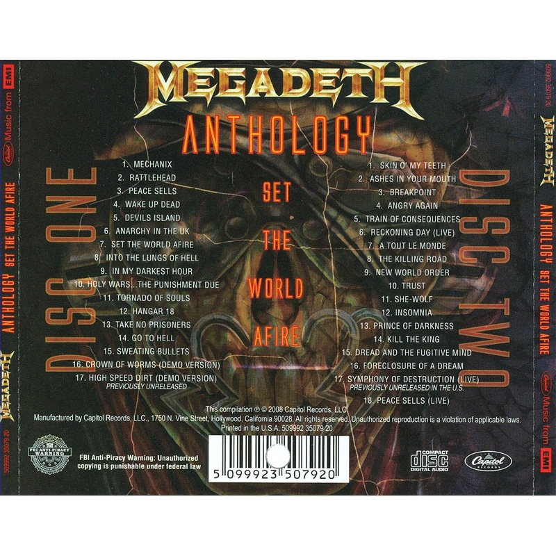 Anthology: Set the World Afire